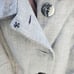 Saks Fifth Avenue Folio Collection 100% Wool Gray Button-Down Coat Elegant 10