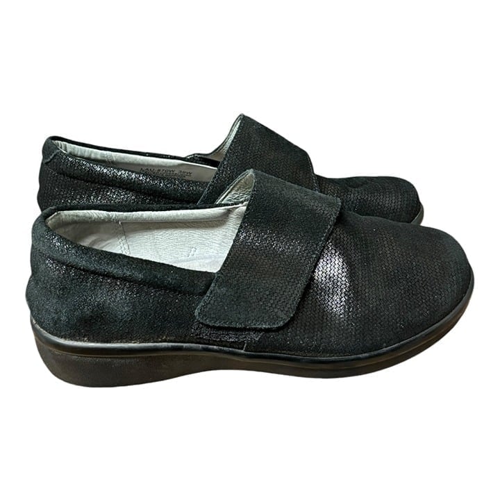 Alegria Shoes Women's Size EU 39W US 9W Wide Lauryn Slip on Black