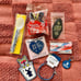 Dutch Bros Stickers & Merch Bracelets Keychains Magnet Pura Vida Ornament Bundle