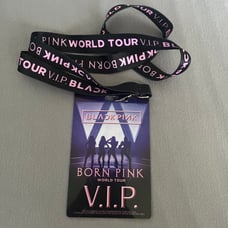 BlackPink Born Pink Encore Tour VIP Lanyard