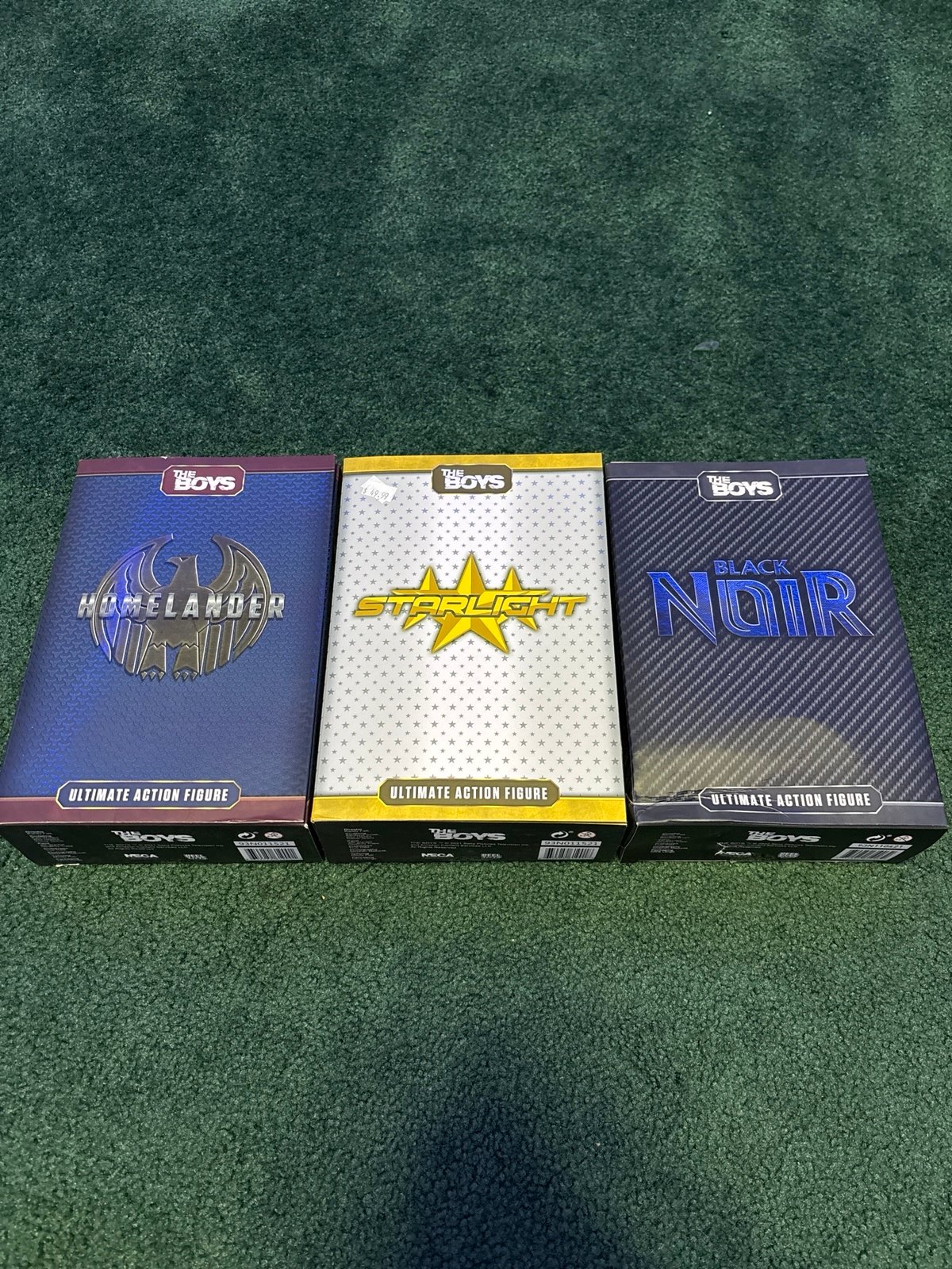 NECA The Boys Lot (Homelander, Black Noir, Starlight)