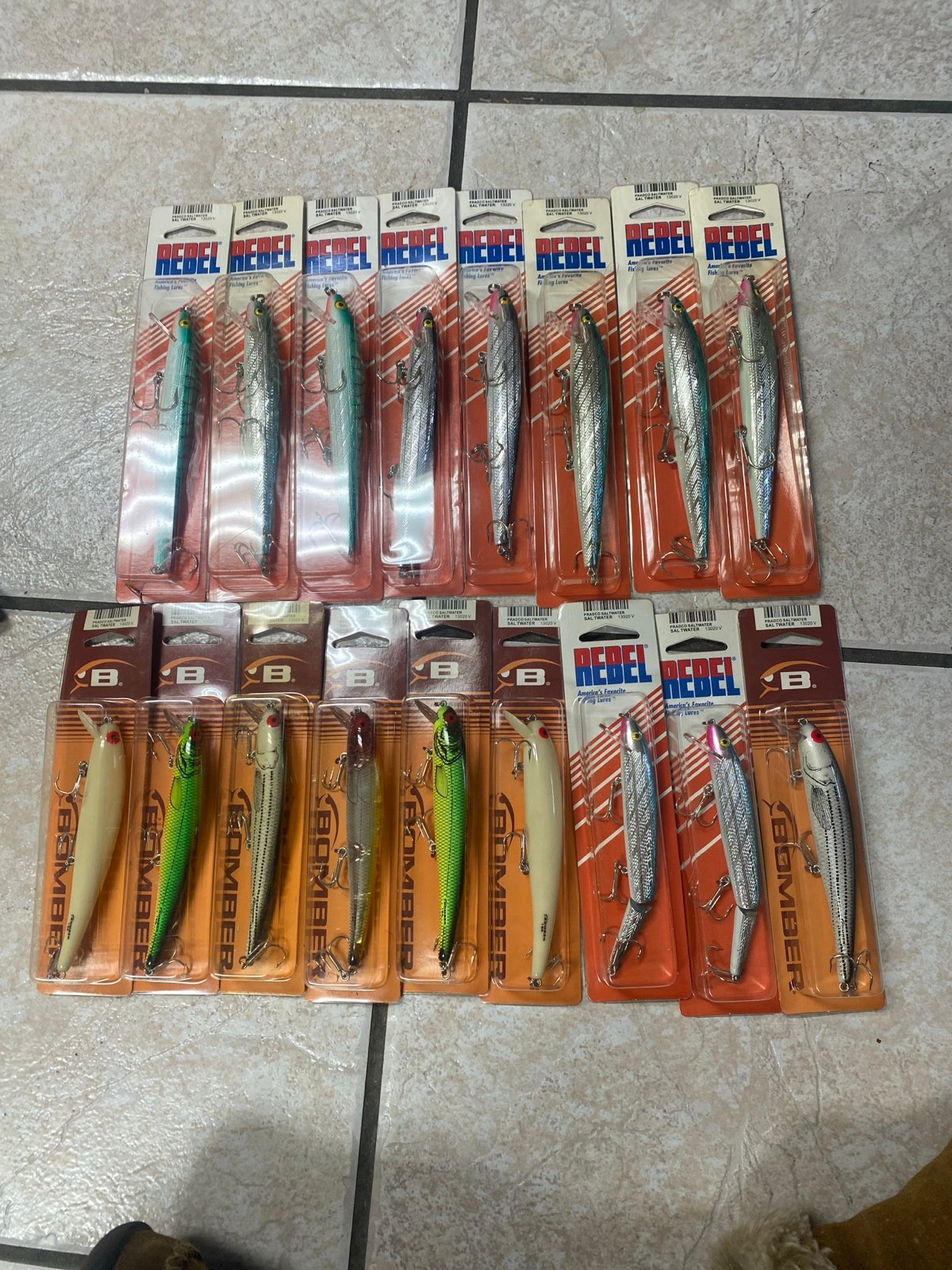 Fishing lures lot of 17