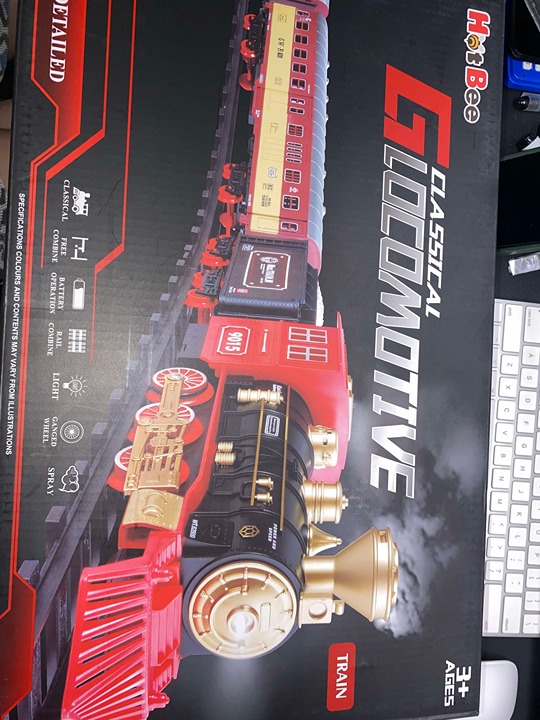 Christmas Train Set,Train Set for Toddlers 2-4,Christmas Train Sets for