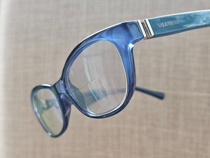 Valentino Women Eyeglasses Frame V2681 53[]16 140 Blue Glasses Made in Italy