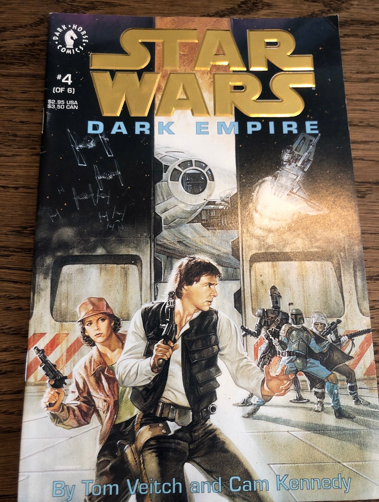 Star Wars Dark Empire #4 Dorman Gold Tit
