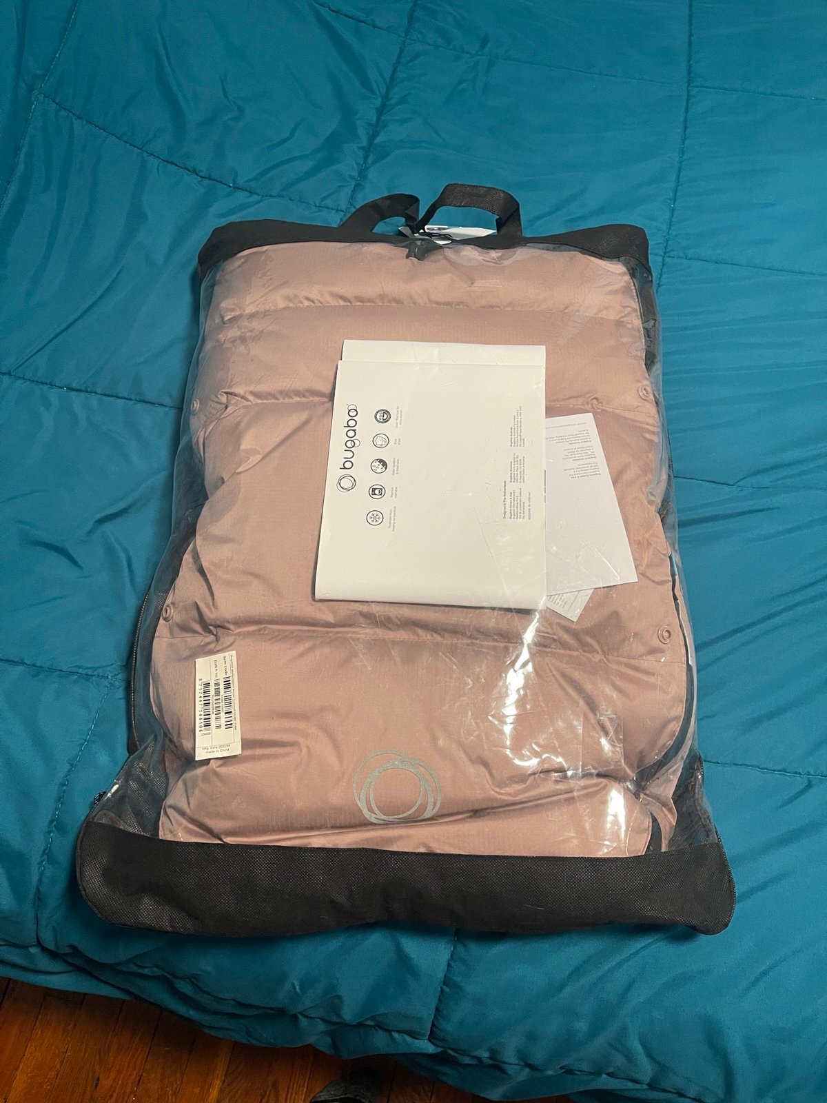 Bugaboo performance winter Footmuff dune pink