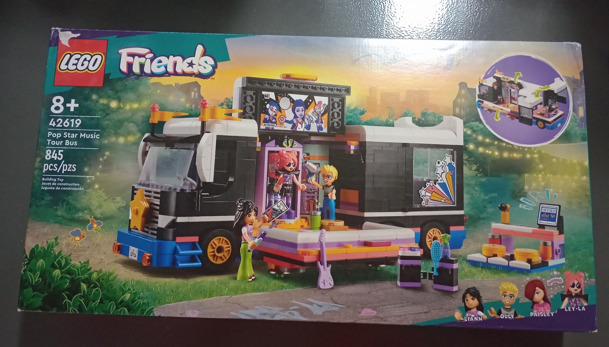 Lego friends Pop Star Tour Bus 42619