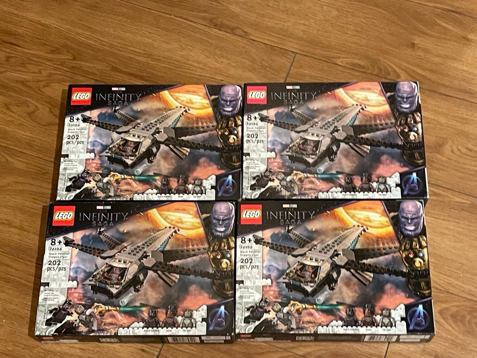 4x Lego sets