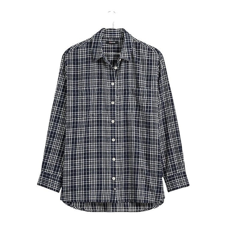 Madewell Flannel Sunday Shirt in Plaid