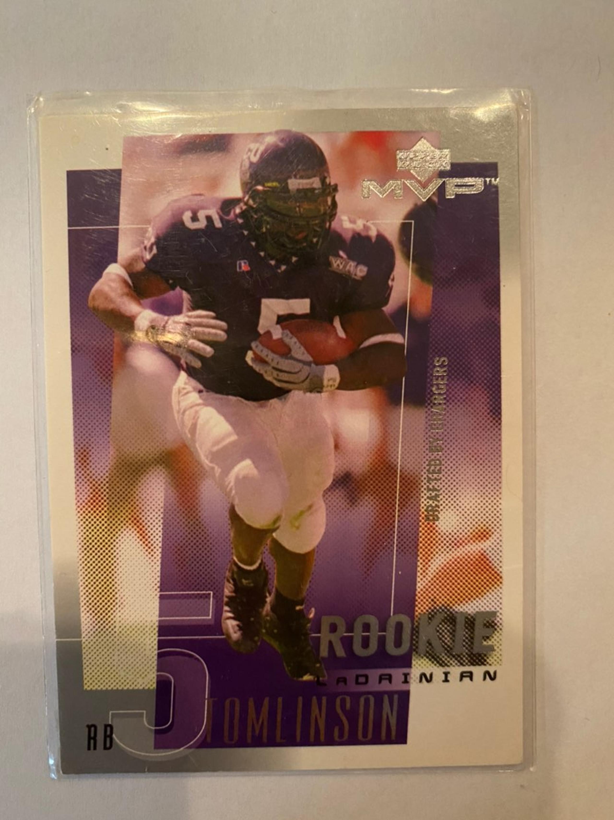 Ladainian tomlinson rookie card