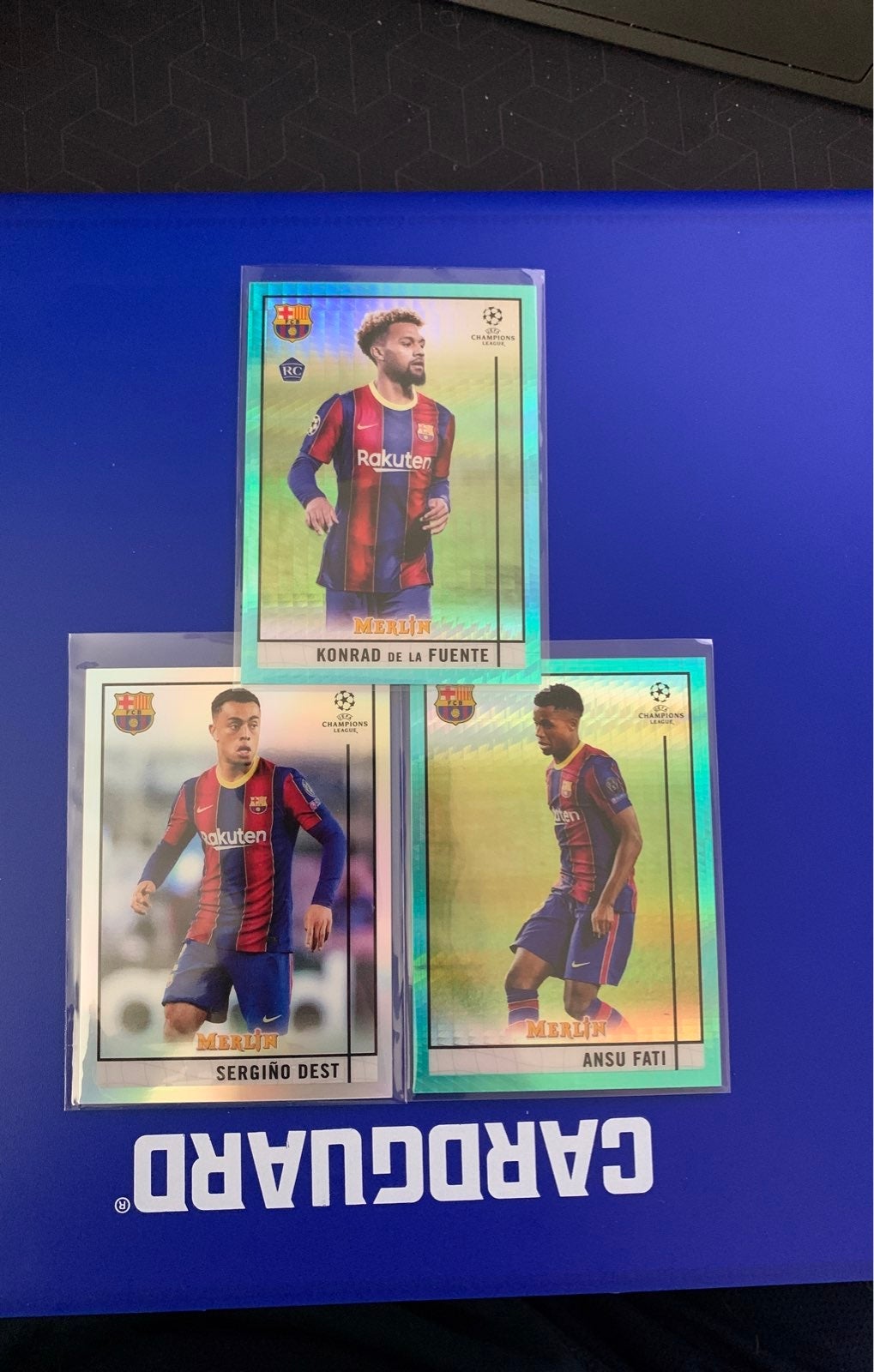 Barcelona Lot Topps Merlin