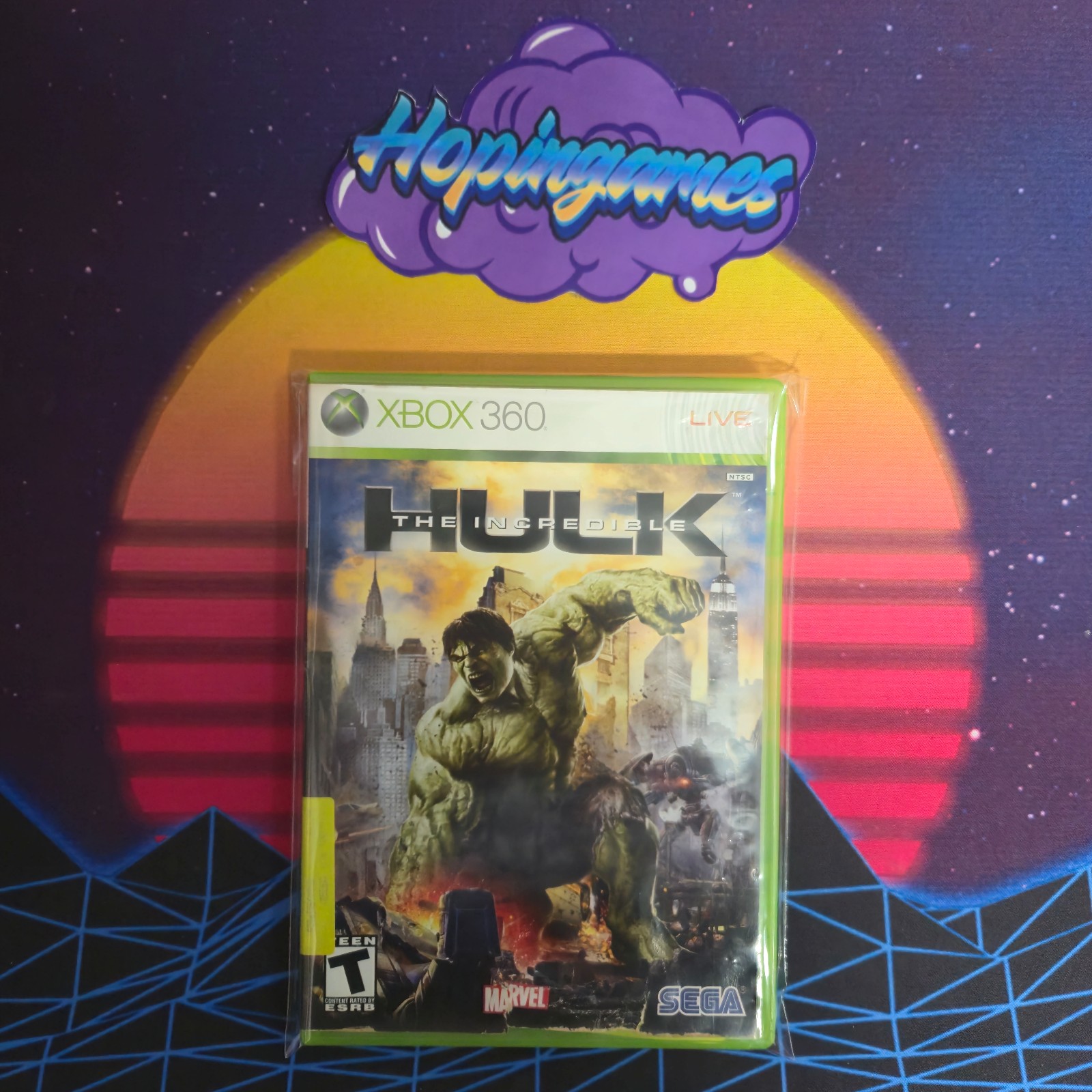 he Incredible Hulk (Microsoft Xbox 360, 2008) CIB