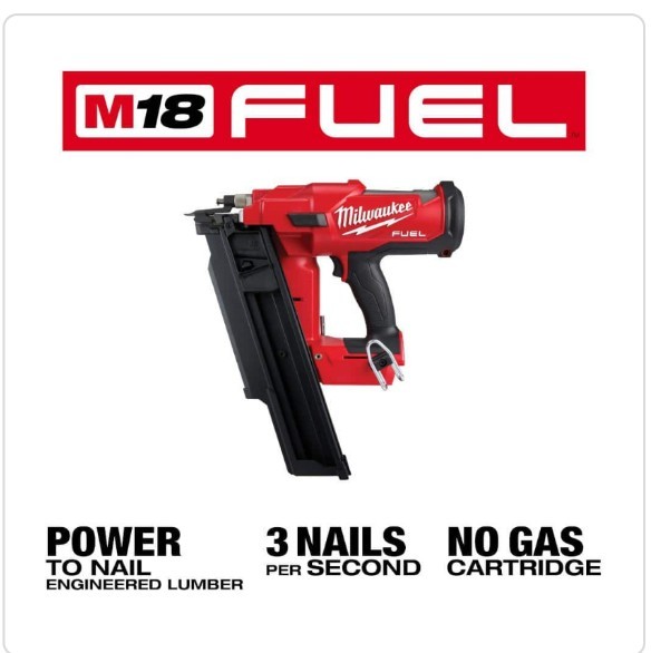 Milwaukee M18 FUEL 21° Framing Nailer