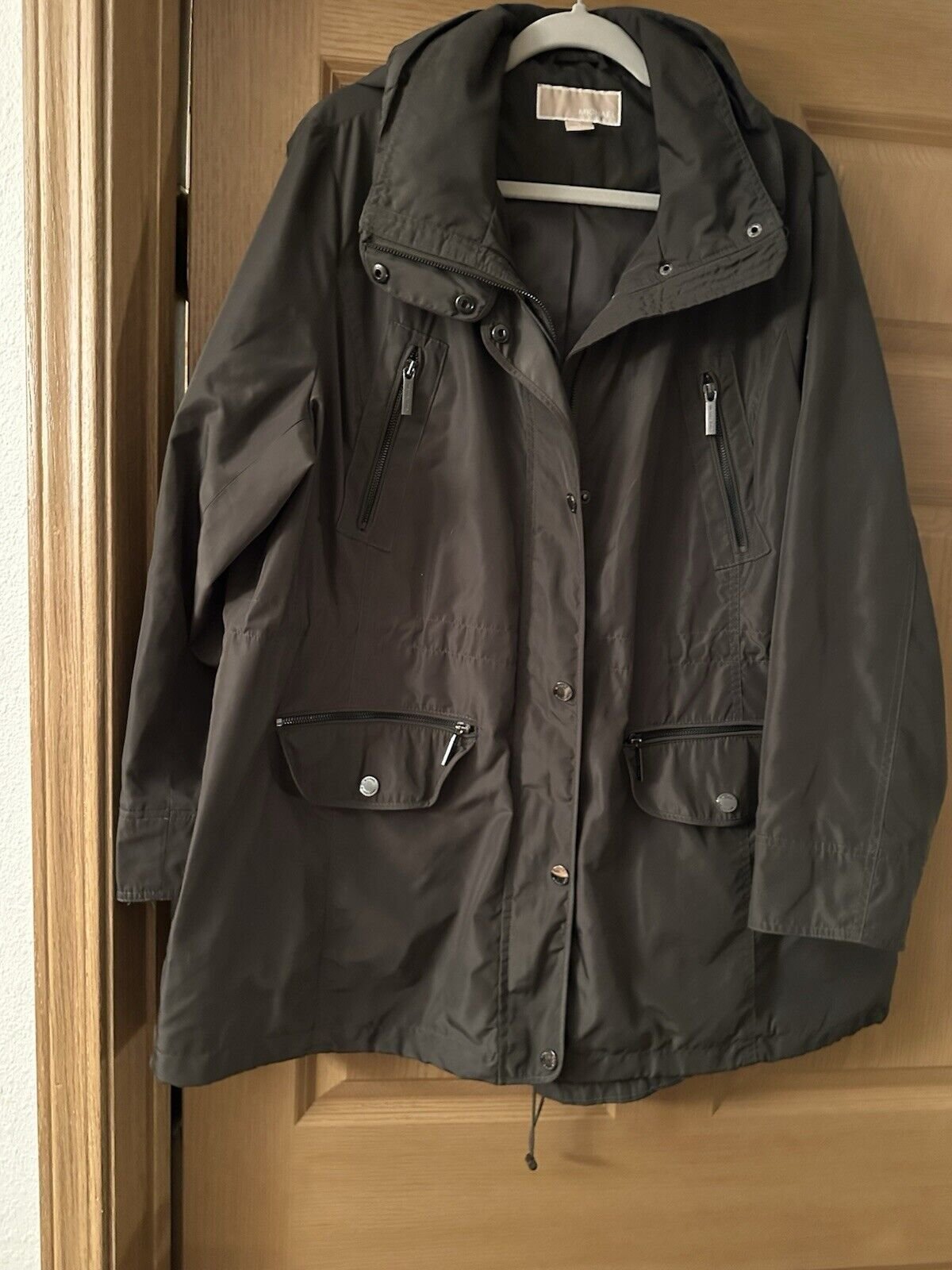 Michael Kors Green Windbreaker Jacket