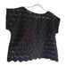 Ruby Rd. Black Lace Eyelet Blouse