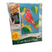 New Sealed Cardinal Flag Heavy Duty Nylon XLarge Red Green 28 By 40 Bird Vintage