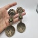One of Kind - Set of 2 Fairycore Ceremonial Dragon Spoons - Reworked Vintage