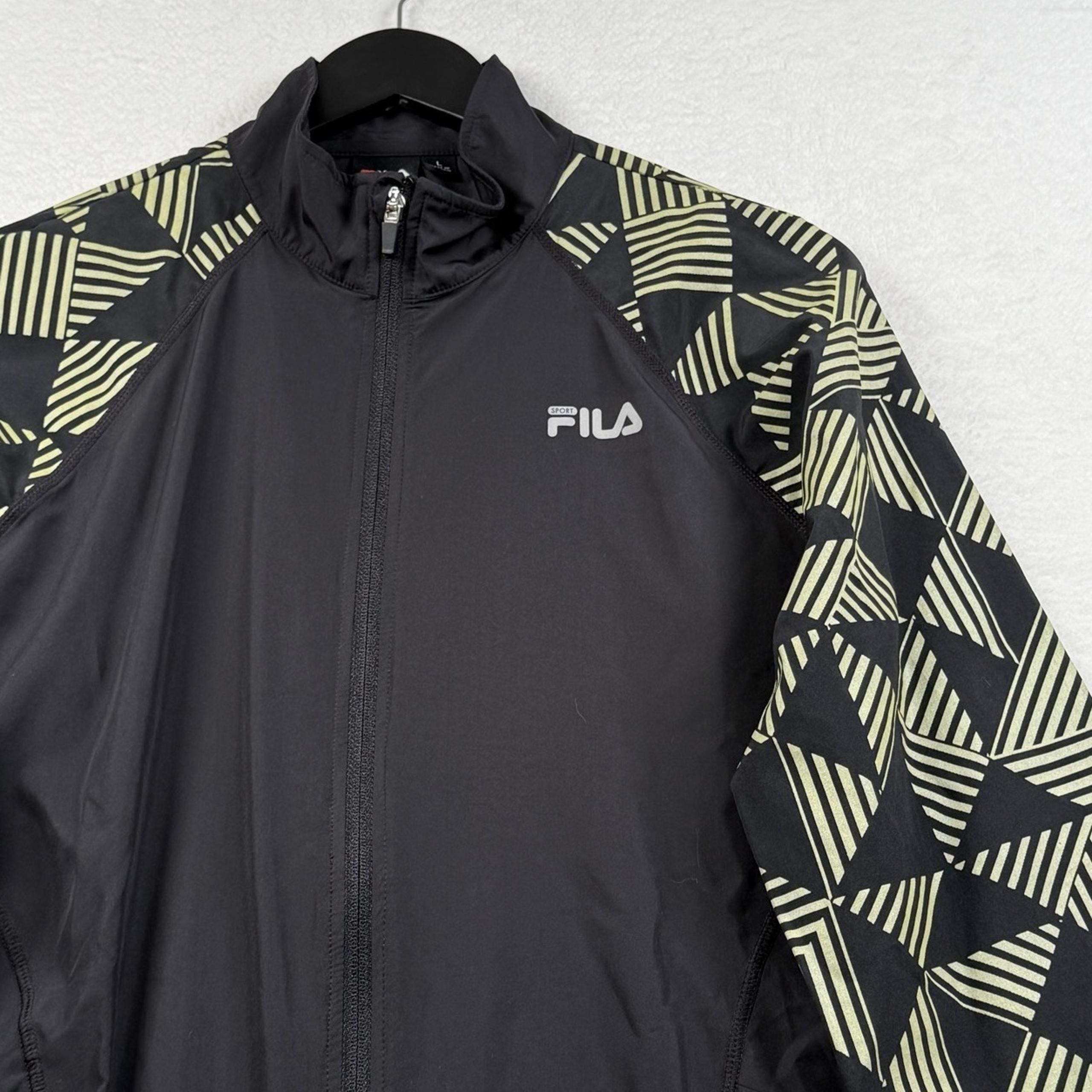 Fila Jacket Truglow Large Zip Up Stretch Sport Women's