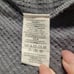 We the Free Must Have Henley Free People Waffle Gray Long Sleeve Shirt Top XS