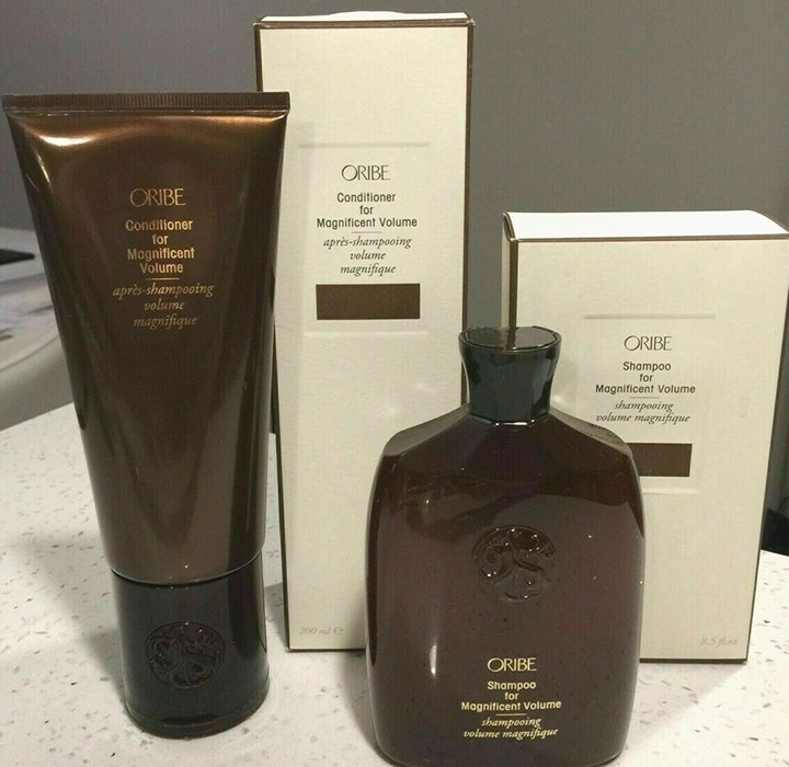 Oribe Shampoo For Magnificent Volume 8.5oz & Conditioner 6.8oz SET FAST SHIPPING