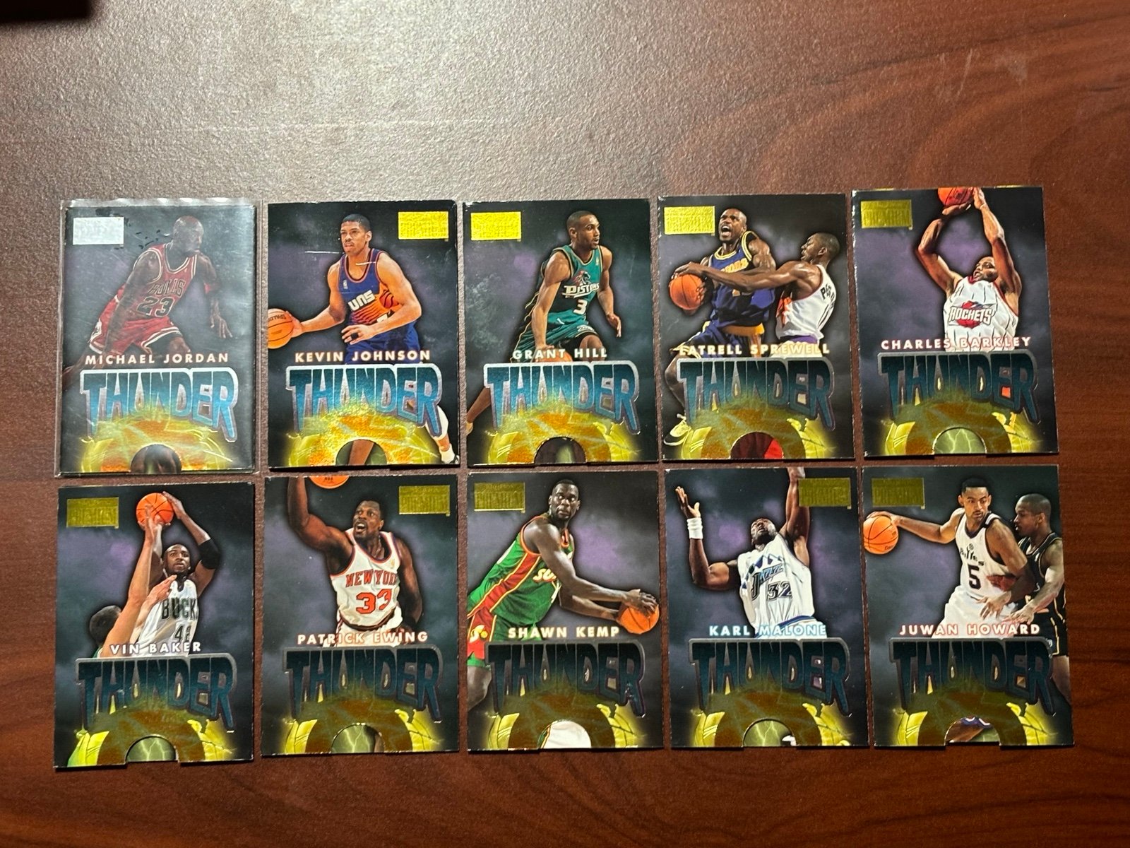 1997 Skybox Thunder & Lightning Complete Set w/ Michael Jordan RARE