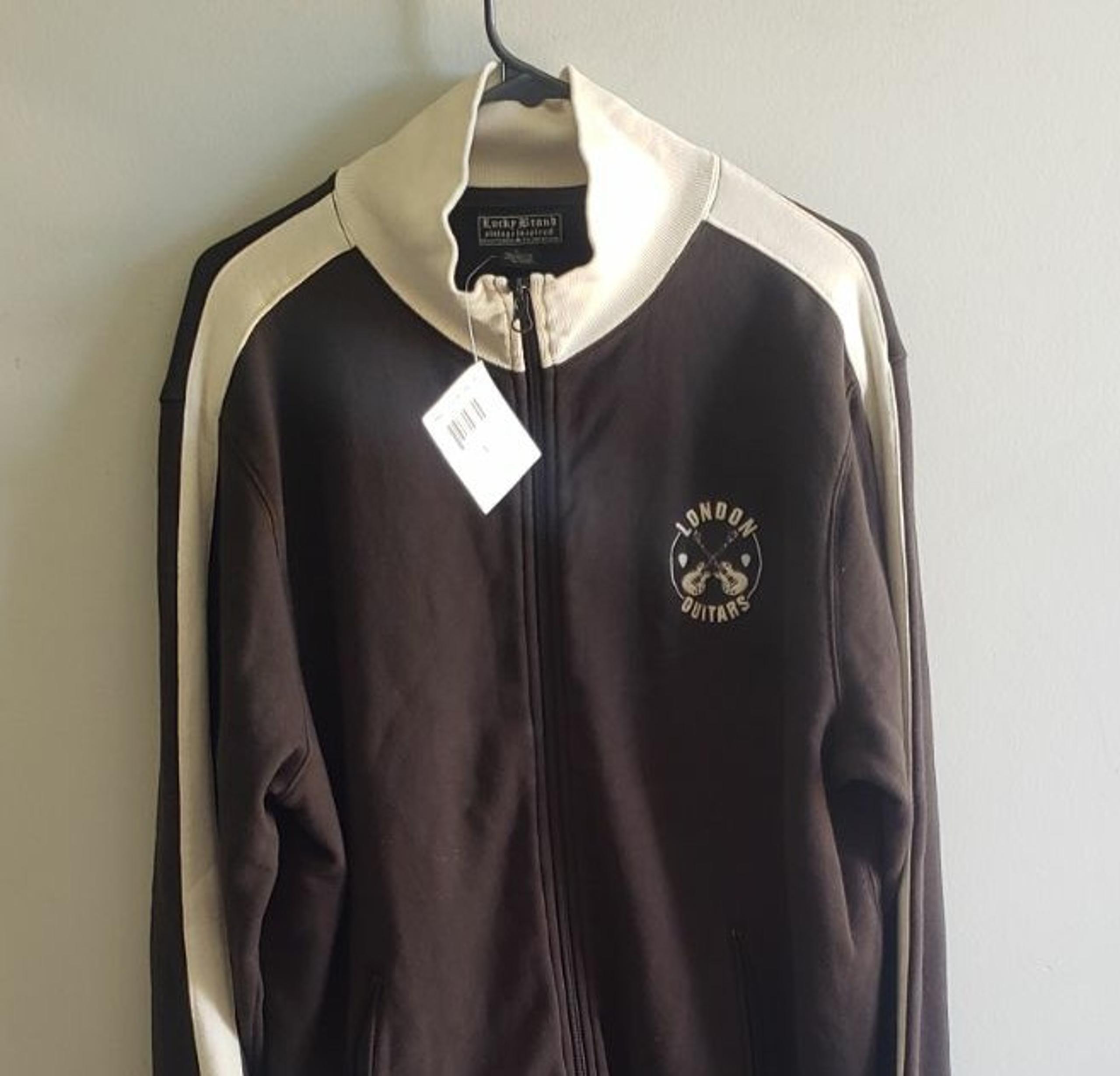 Lucky Brand 'London Guitars' sweater