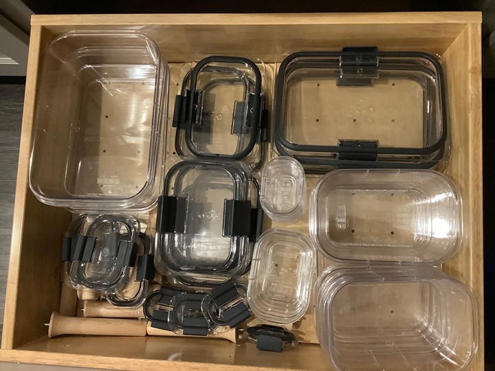 Food Storage Containers Set of 5 (3.2 Cup)