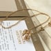 Auth 18K Rose Gold Diamond Necklace