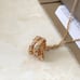 Auth 18K Rose Gold Diamond Necklace