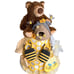 Honey Teddy Bear Diaper Cake, Bees theme