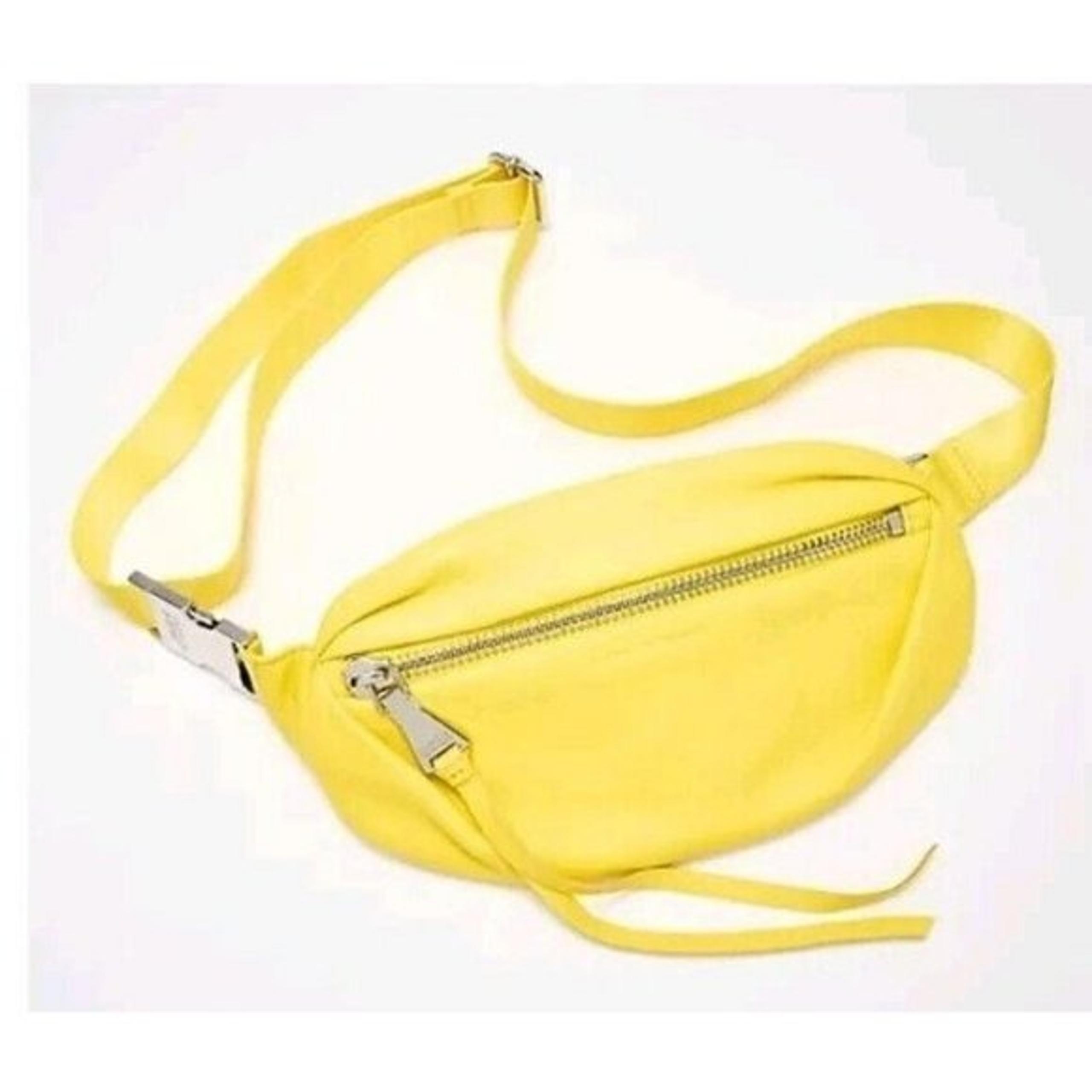 Aimee Kestenberg Leather Convertible Milan Belt Bag Lemon