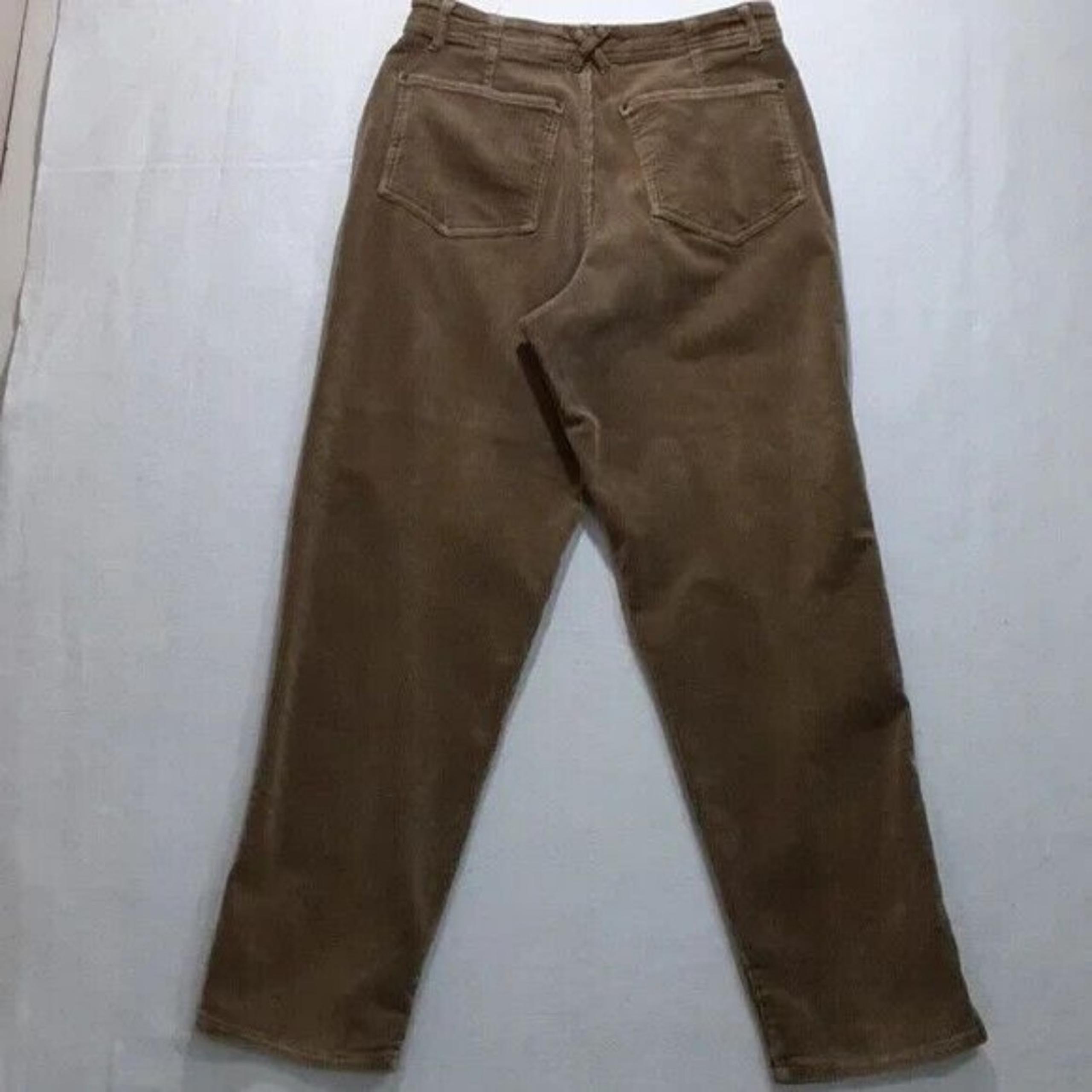 Sigrid Olsen sport size 8 tan corduroy pants