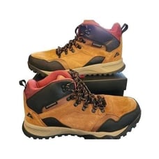 Ozark Trail Men's Size 13 Redlined Mid Hiker Cow Suede Waterproof Boots