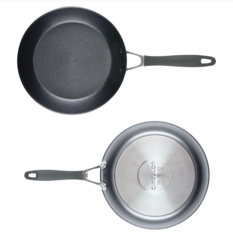 NWT Circulon Nonstick Frying Pan Set, A1 ScratchDefense 8.5 inch & 10 inch 81840