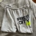 Free City Supershop Light Gray Joggers Sweatpants Unisex Small