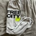Free City Supershop Light Gray Joggers Sweatpants Unisex Small