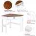Triangle Computer Desk Corner Office Desk Laptop Table w/ Drawer Shelves Natural