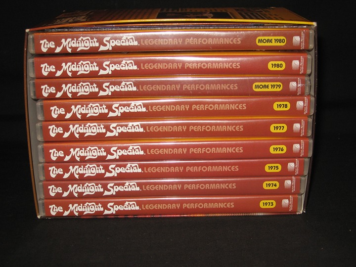 Burt Sugarman's The Midnight Special DVD's Lot of 9 1973-1980