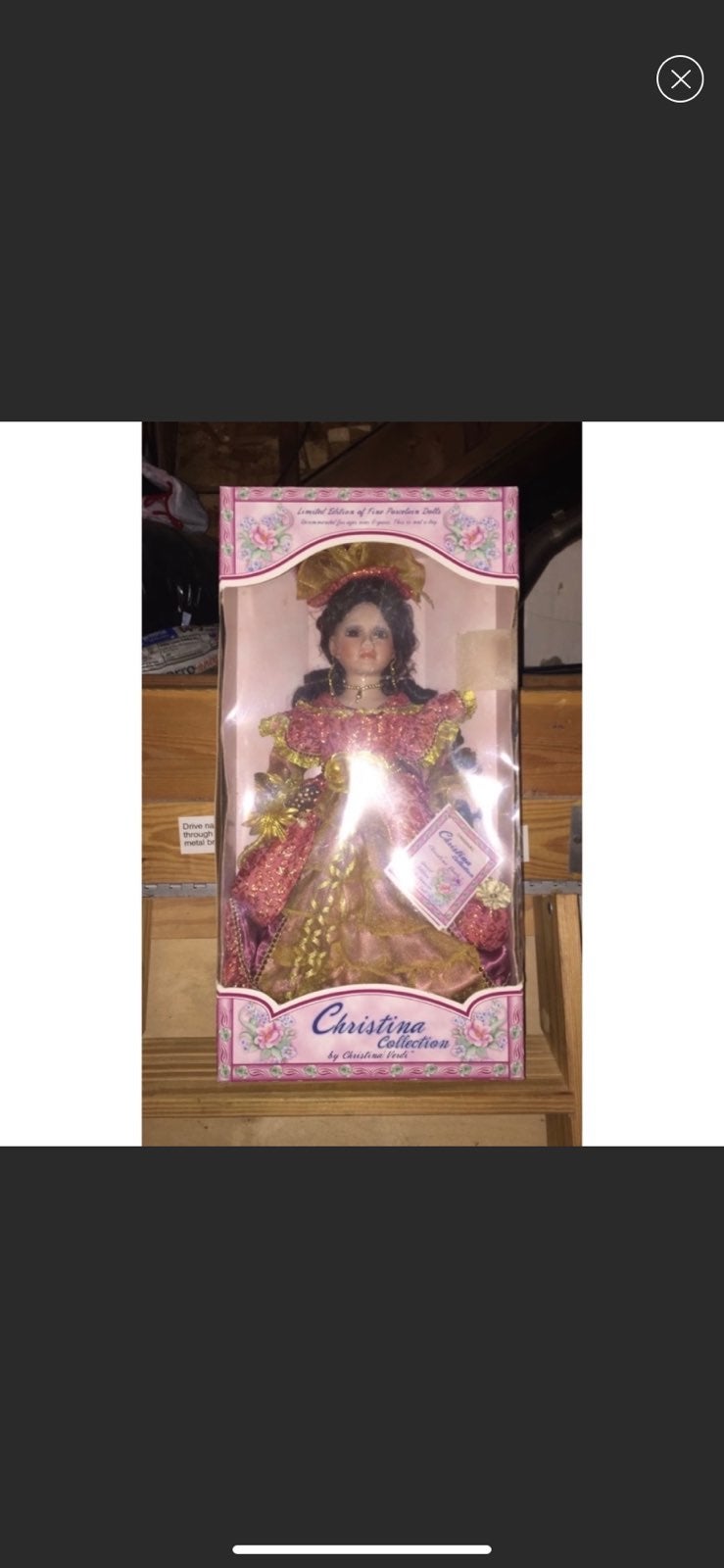 Christina Verdi Porcelain Doll Collection Vintage New