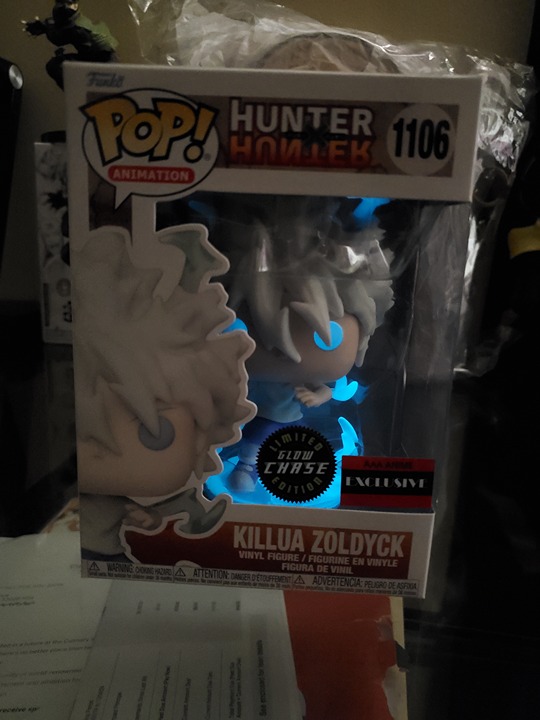 Killua Chase Funko Pop God Speed