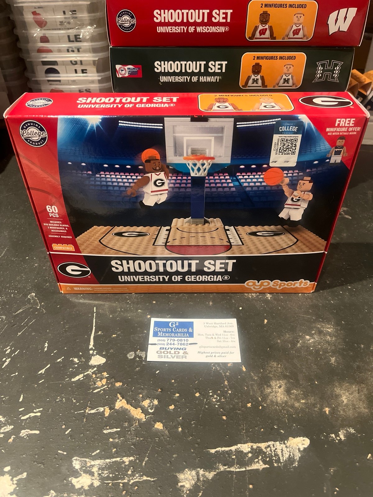 Lego compatible new oyo rare university Of Georgia shootout set
