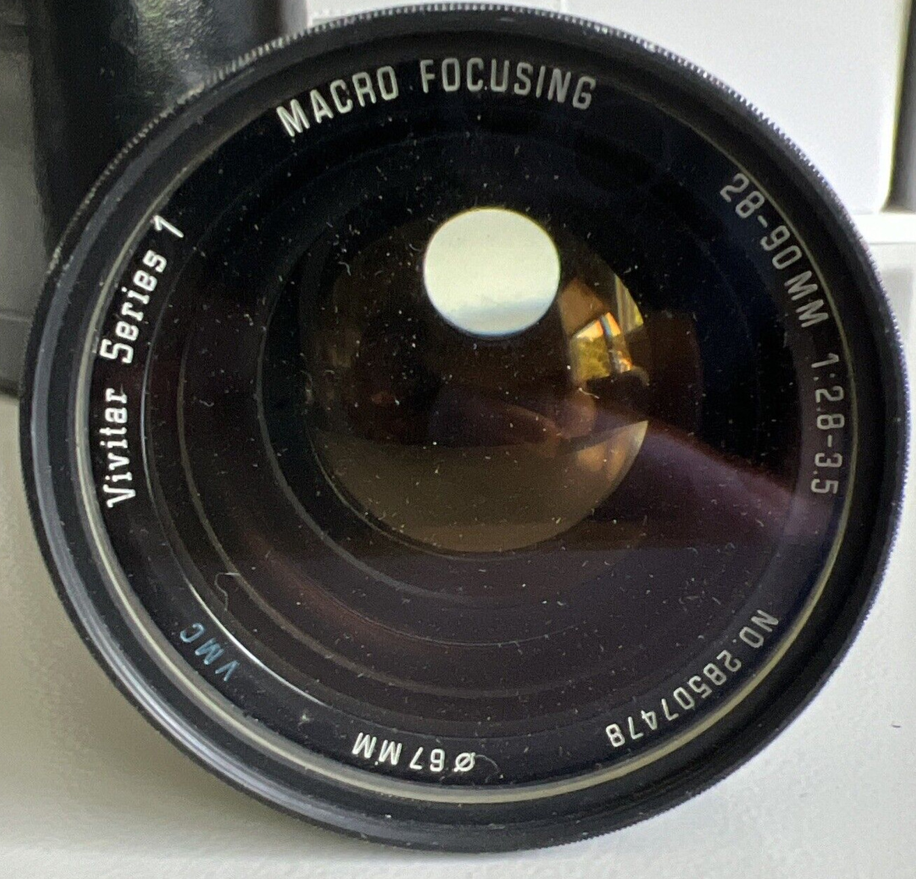 Vivitar Series 1 Macro Focusing 28-90mm f/2.8-3.5 Zoom Lens For Canon FD - EXC+