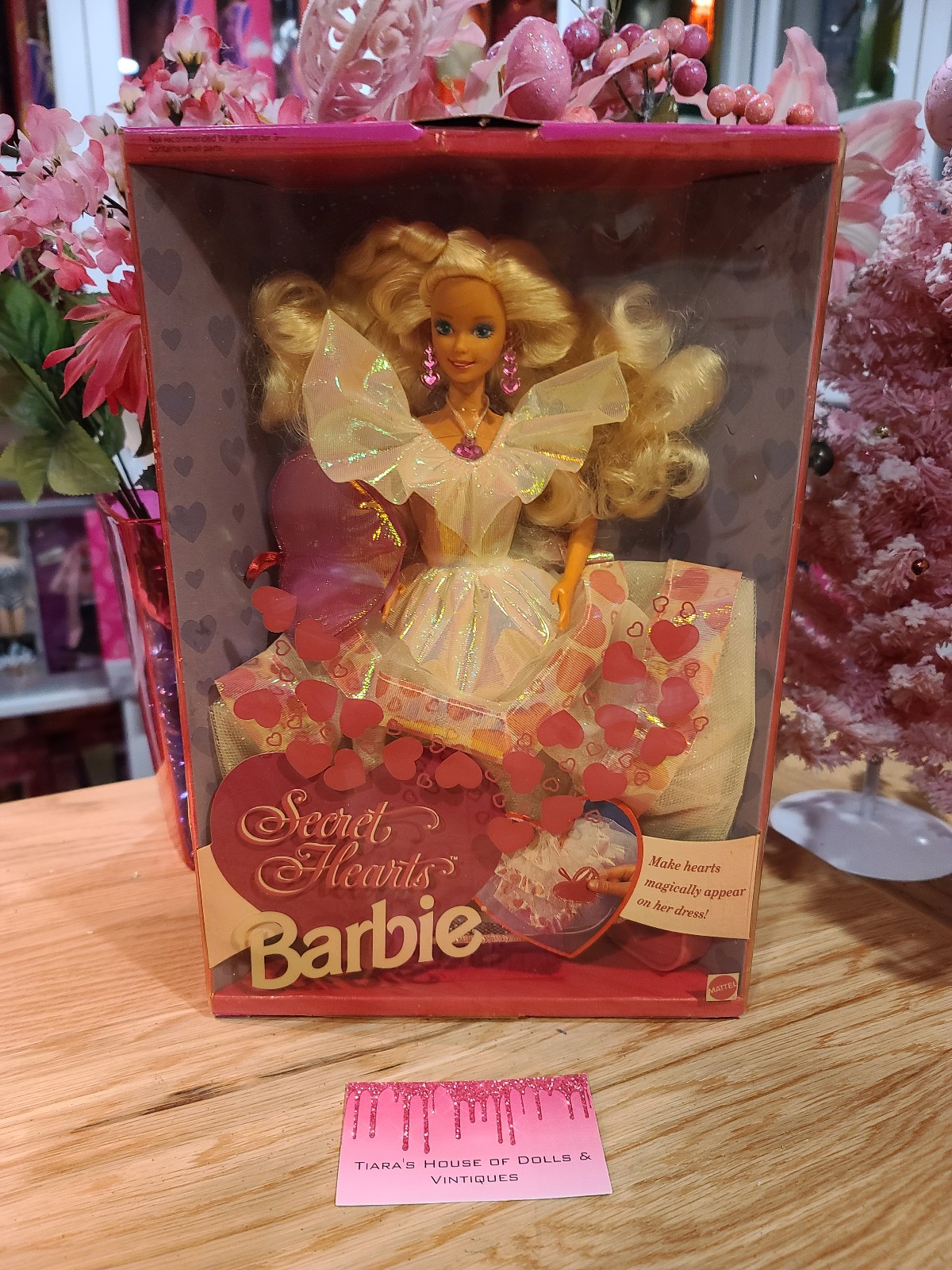 NEW! 1992 BEAUTIFUL SECRET HEARTS BARBIE!