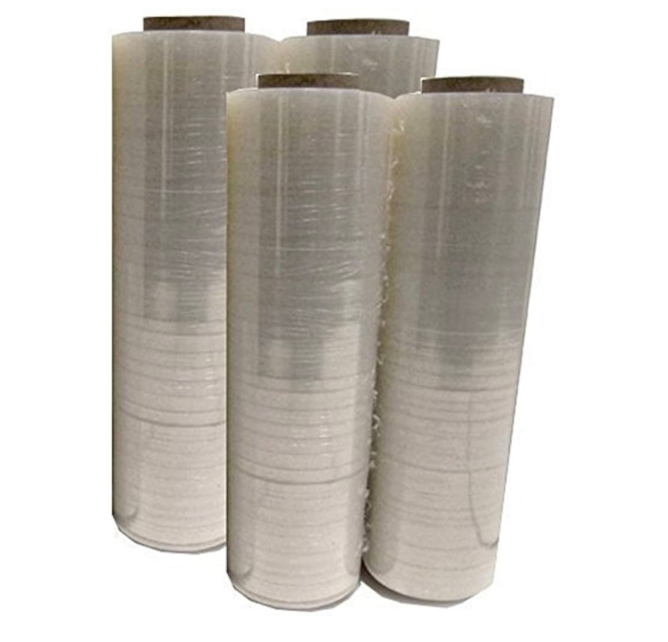 1 X Four (4) Plastic Shrink Stretch Wrap 371mm x 450m yale bold
