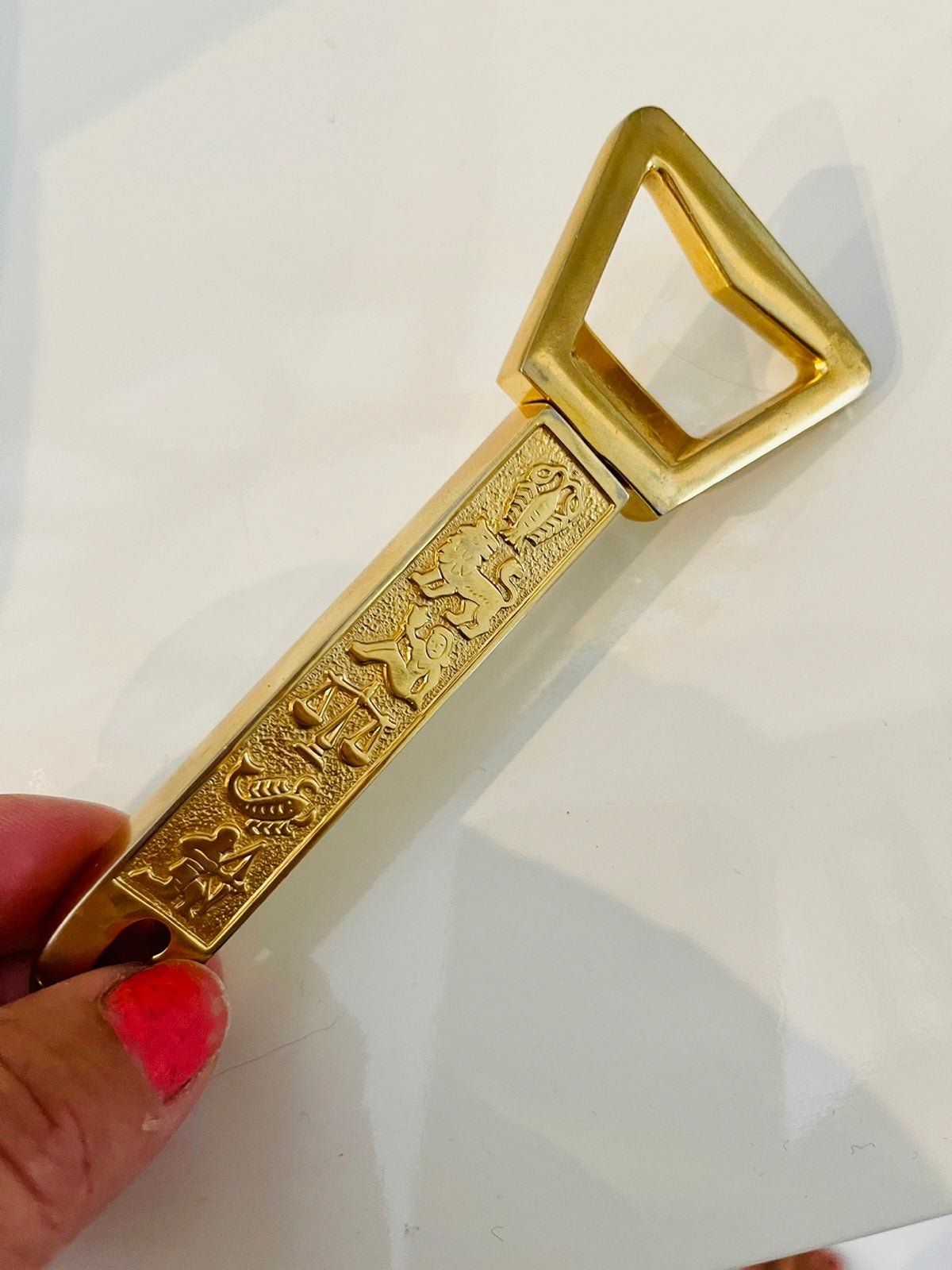 Zodiac Sign Corkscrew & bottle opener from 1950s