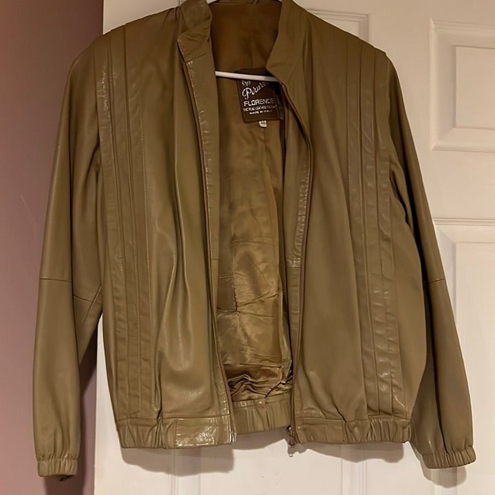 gorgeous Vintage leather cool jacket Men gorgeous Vintage leather cool jacket Men