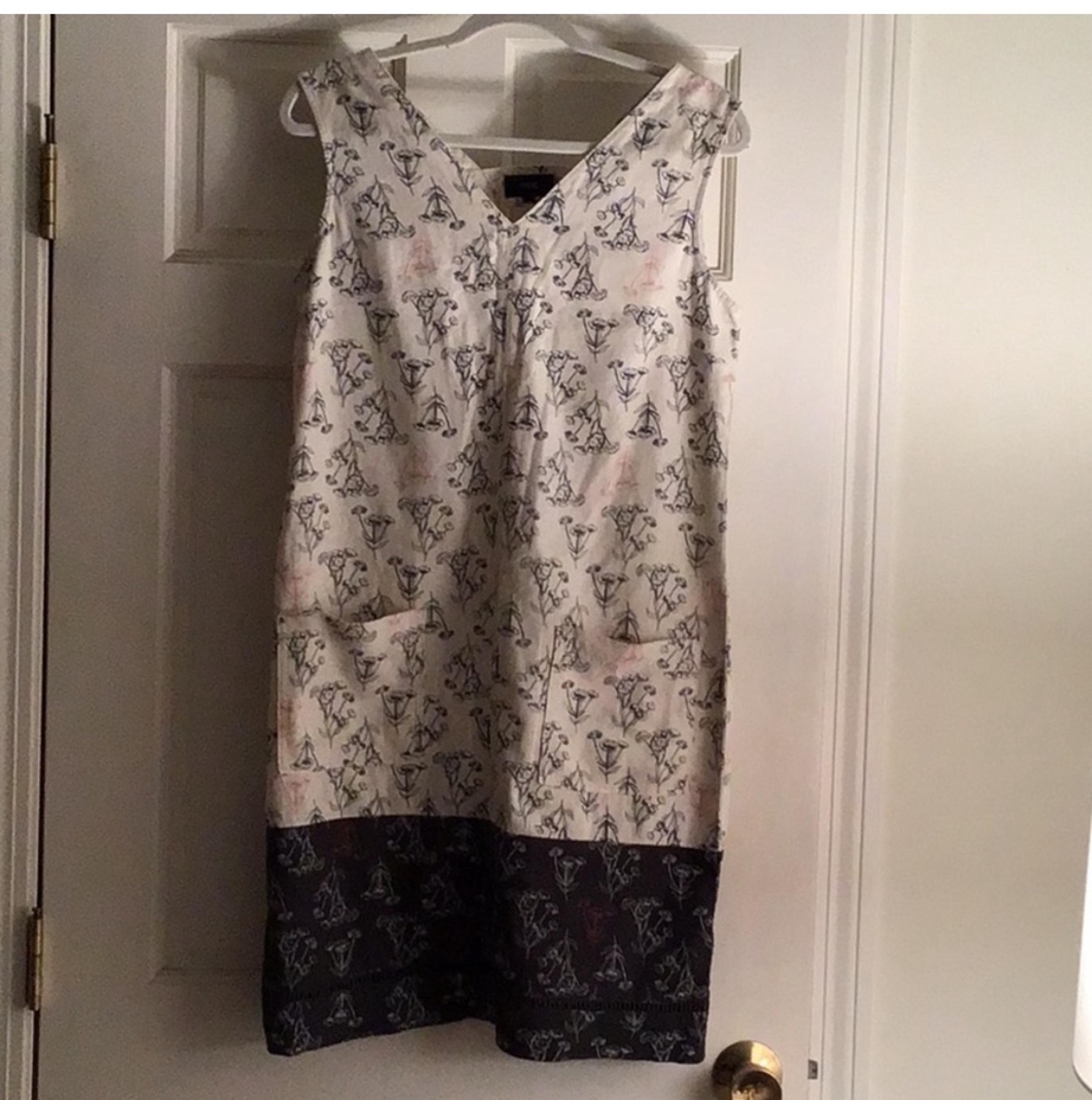 NEXT linen/viscose sheath dress 8