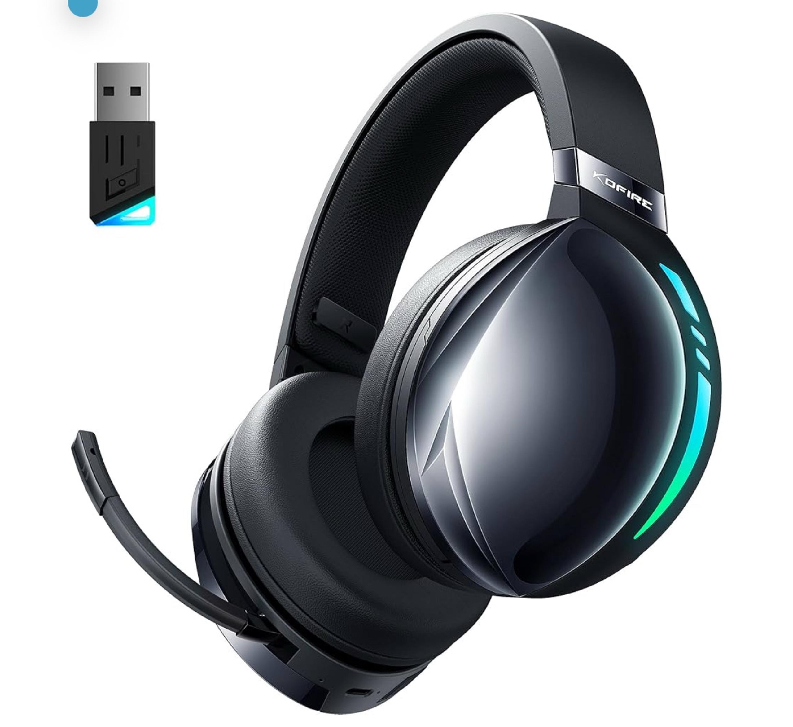 UG-06 Wireless Gaming Headset, 2.4GHz Bluetooth Gaming Headphones