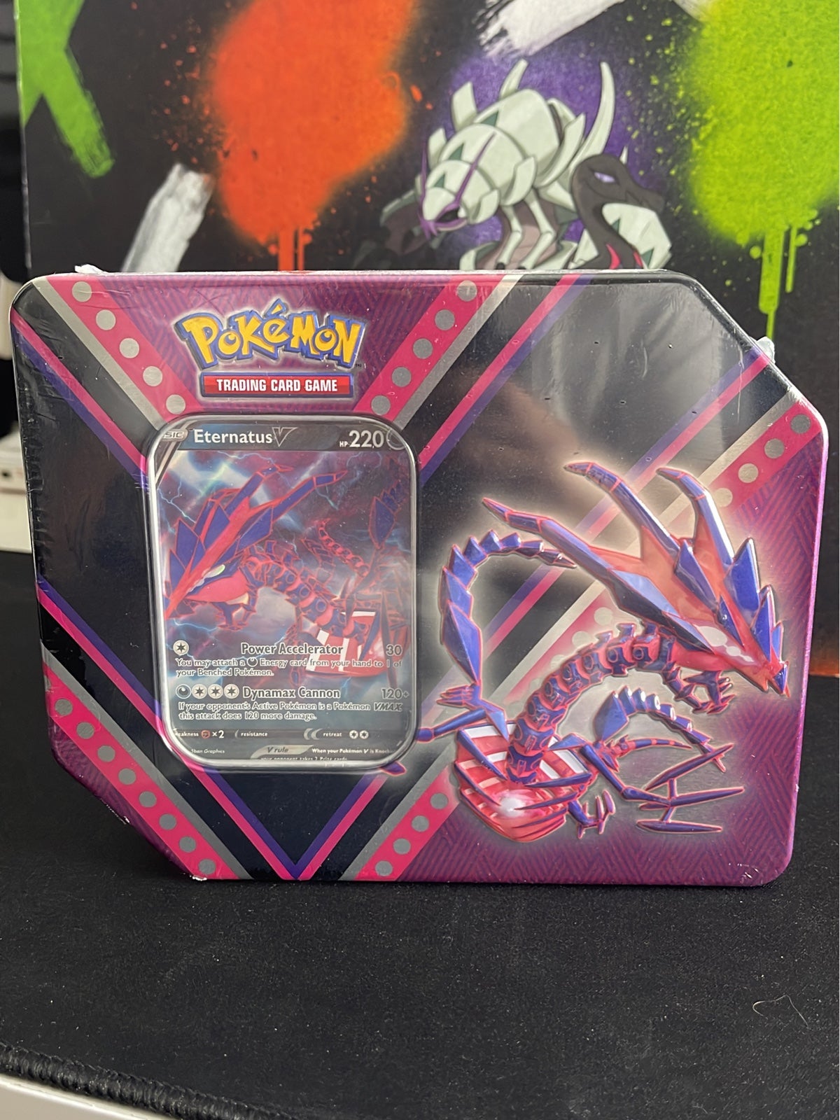 Pokemon V Powers Tin Eternatus V
