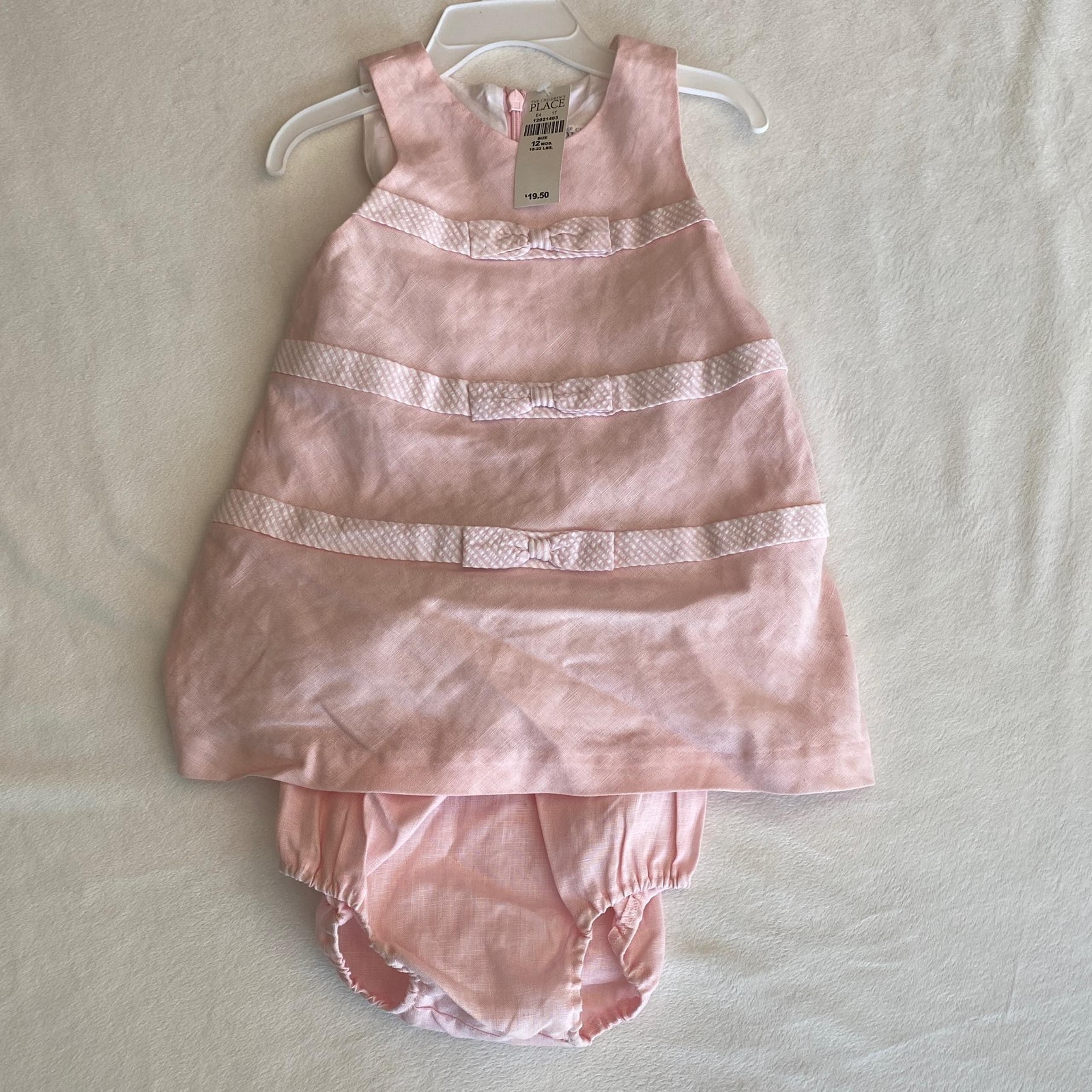 2 piece dress set light pink- NWT